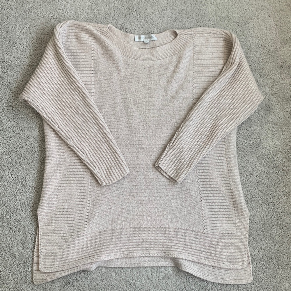 Forever New Cream Knitted Sweater Size Small
